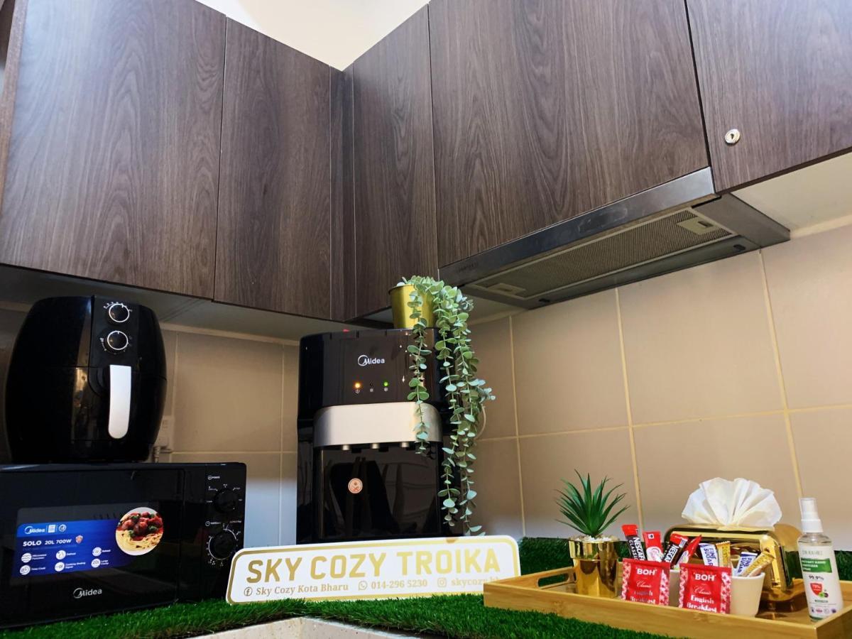 Sky Cozy Troika Residence, 1 Bedroom 4-6 Pax, 2 Bedrooms 6-8 Pax, Pool Vew, Sky & City View, Free Parking, Pool, Unlimited Wifi & Netflix Kota Bharu Exterior foto